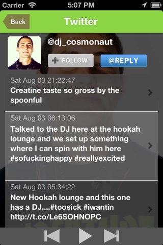 DJ Cosmonaut screenshot 3