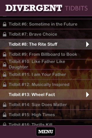 Trivia for Divergent - Unofficial Tidbit Trivia Fan App screenshot 4