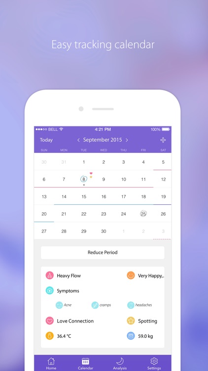 Period Tracker - Menstrual & Ovulation Calendar