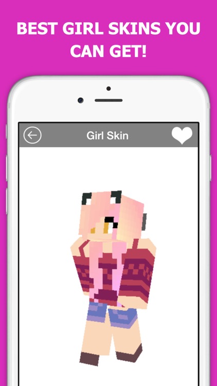 Best Girl Skins for Minecraft PE Free