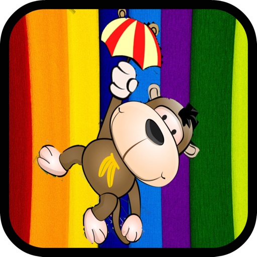 Crazy Monkey Jump - Fun Flying Bouncing Adventure Game For Family and Friends Free iOS App