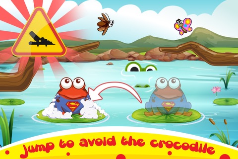 Friendly Frog 2 - Super Frog screenshot 2