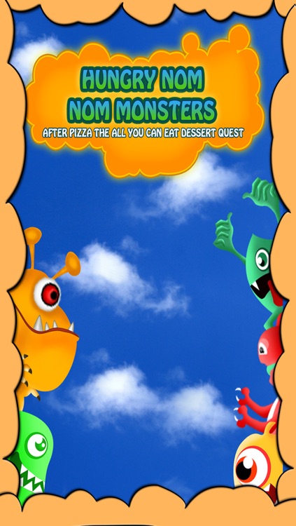 Hungry Nom-Nom Monsters : After pizza the All You can Eat dessert Quest - Free Edition