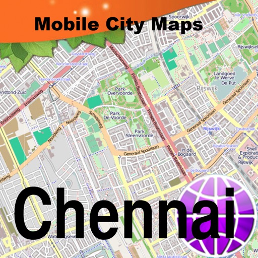 Map of Chennai icon