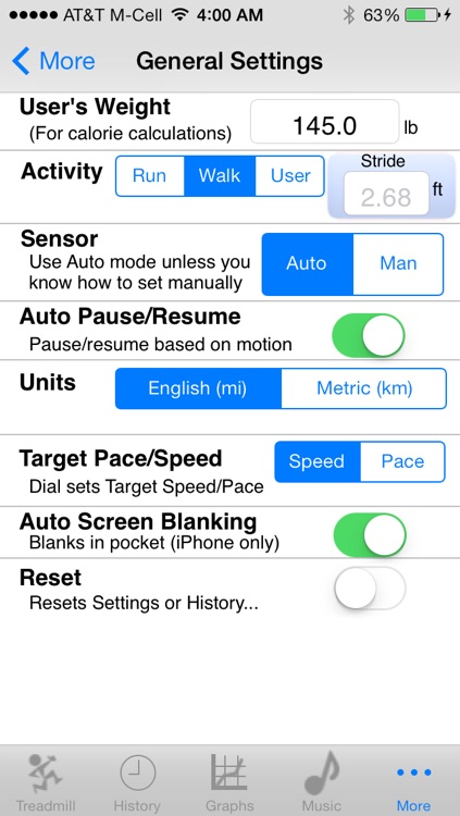 iTreadmill:Pedometer Ultra w/ PocketStep™ screenshot-4