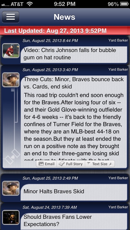 Atlanta Baseball Live screenshot-3