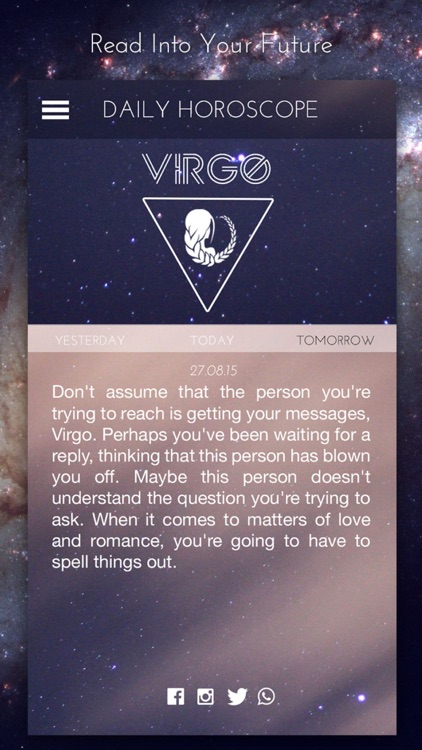 Daily Horoscope - My Future Teller, Zodiac Signs and Astrology Horoscopes Readings by Astrologer screenshot-3