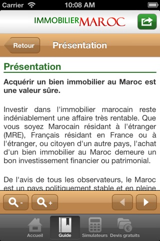 Immobilier Maroc screenshot 4
