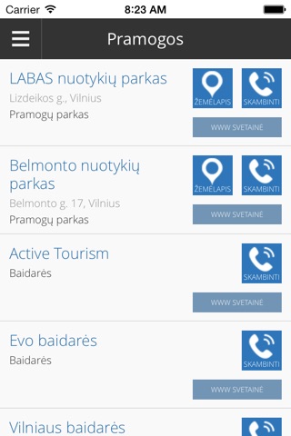 Šiauliai Info screenshot 2