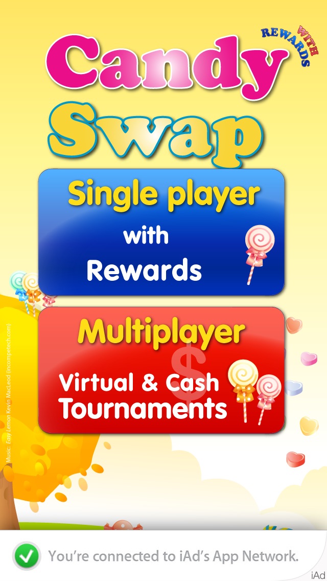 CANDY SWAP FREE: CASUAL CANDY SWAPPING GAME WITH REAL REWARDS AND CASH MULTIPLAYER TOURNAMENTS 1.6 IOS GAME GIẢI TRÍ CANDY SWAP FREE: CASUAL CANDY SWAPPING GAME WITH REAL REWARDS AND CASH MULTIPLAYER TOURNAMENTS 1.6 IOS