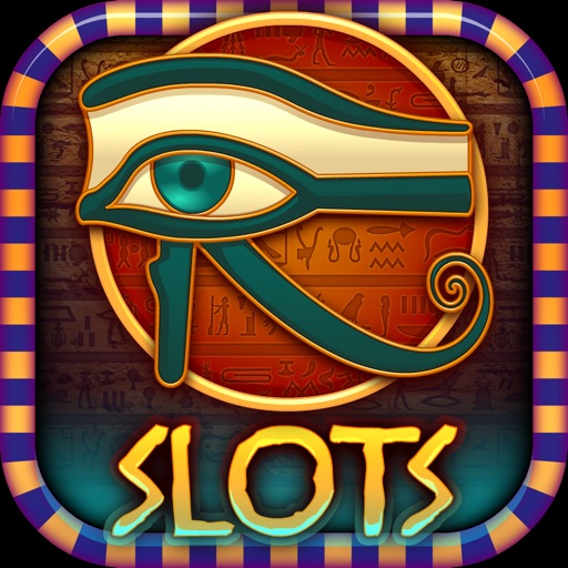 Ancient Egyptian Pharaoh's Slots - Big Desert Treasure Hunt Casino Slot Free Icon