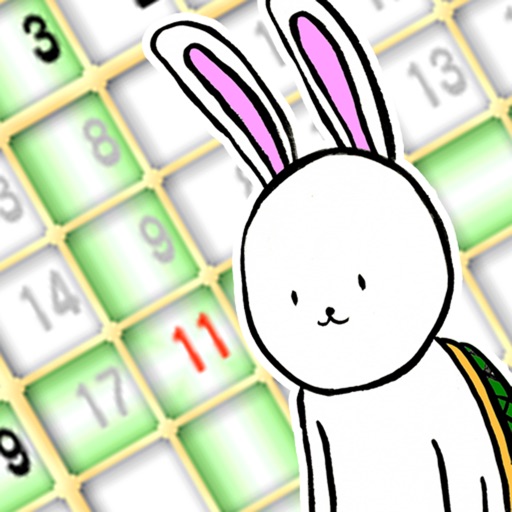 Rabbit's Math Squares Icon