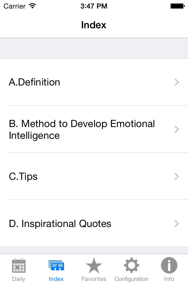 Emotional Intelligence. Quotes and Method screenshot 2