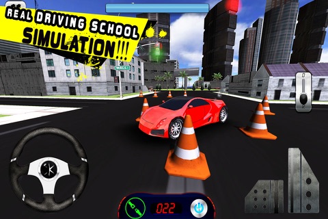 Modern Car Driving School 3D: Parking and Obstacle Avoiding Lessons to Drive Sports Cars and SUVs screenshot 2