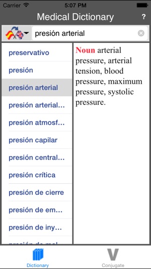 Spanish-English Medical Dictionary (Offline)(圖4)-速報App