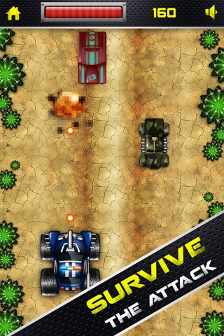 Tiny Monster Truck Vs. Car War Warriors Army Shooter Game FREE - Play New Best Armor Shooting Games screenshot 3