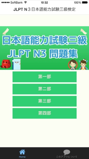 JLPT N３日本語能力試験三級検定