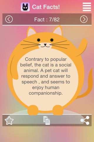 Interesting & Random Cat Facts screenshot 4
