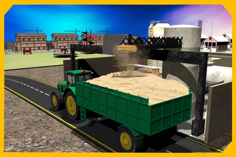 Tractor Simulator Sand Transporter 3D - Heavy Construction & Power Pull Vehicle screenshot 3