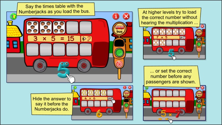 Times Tables with the Numberjacks