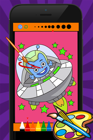 Rockets Coloring Book for Kid Games screenshot 4