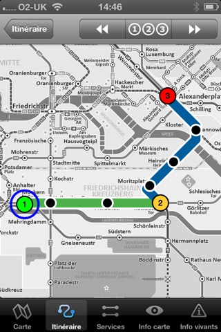 Berlin Metro - Map and route planner by Zuti screenshot 2