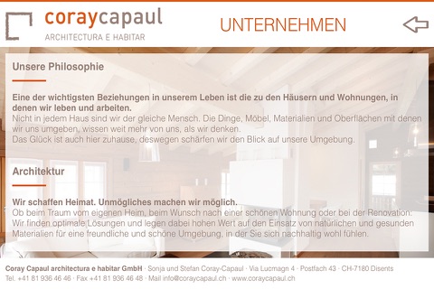 Coray Capaul architectura e habitar GmbH screenshot 4