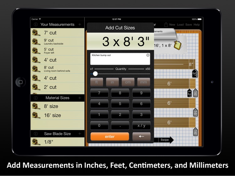 Cut Calculator