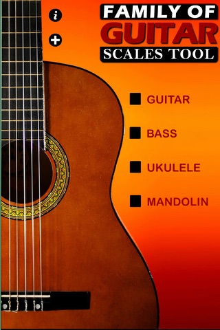 Guitar Family Scales (Guitar,Bass,Ukulele,Mandolin) screenshot 2