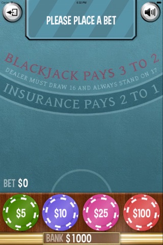 Blackjack 2016 screenshot 2