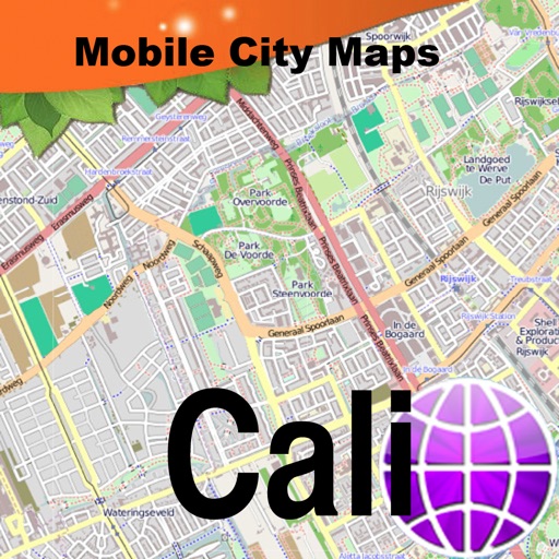 Map of Cali