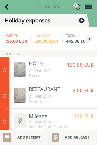 Captoom - expense manager screenshot 3