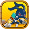 Ninja Bunny Jetpack Hero Mission - An Awesome Jade Carrot Princess Rescue Frenzy