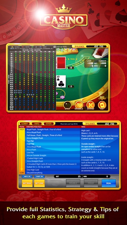 Casino Master - Slots BlackJack Roulette Poker screenshot-3
