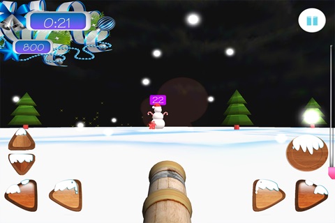 White Christmas snowball screenshot 4