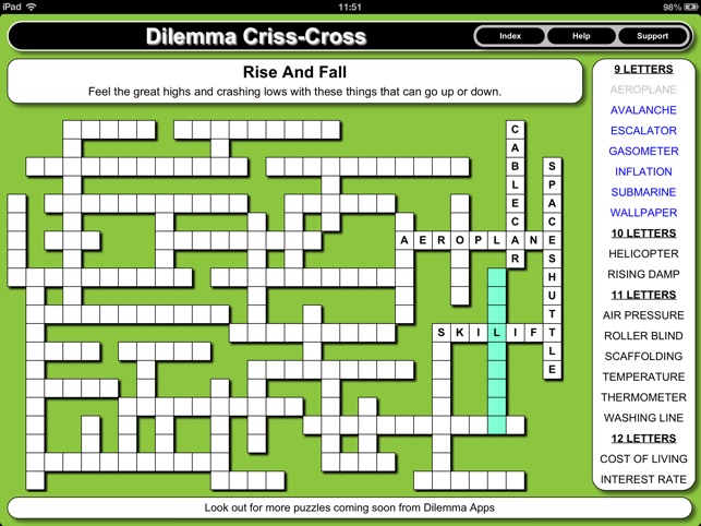 Criss-Cross Word-Fit(圖2)-速報App