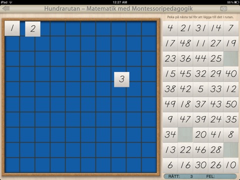 Hundrarutan – Matematik med Montessoripedagogik screenshot 3