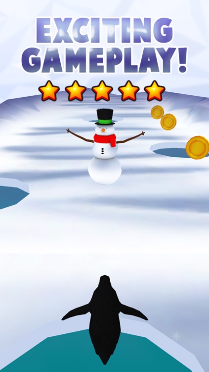 Fun Penguin Frozen Ice Racing Game For Girls Boys And Teens By Cool Games FREE screenshot-0