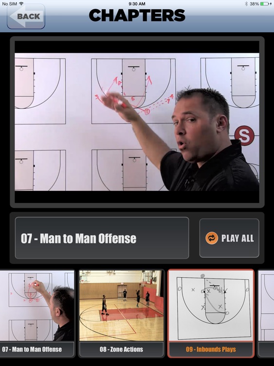 Plays & Drills: A Winning Playbook  - With Coach Bill Mellis - Full Court Basketball Training Instruction - XL