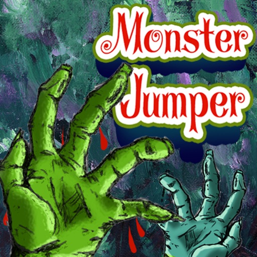 Jumping Monster Icon