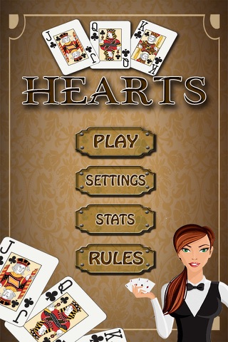 Hearts of Vegas Casino - Hearts Card Game Multiplayer (four players) screenshot 3