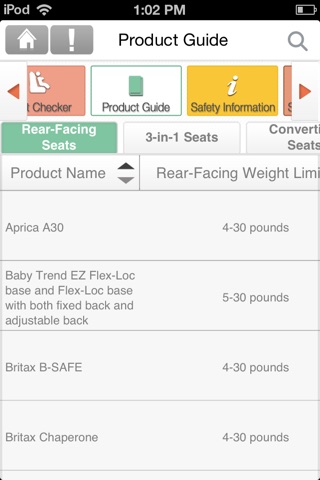 Car Seat Check screenshot 2