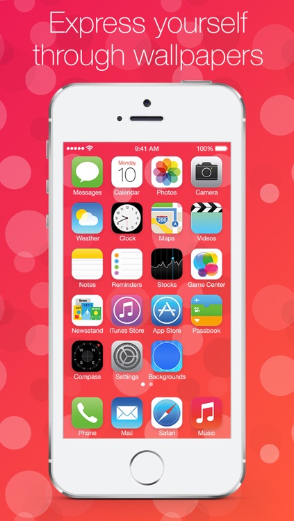 Blurred Backgrounds, Wallpapers and Lock Screens for iOS 7 screenshot-4