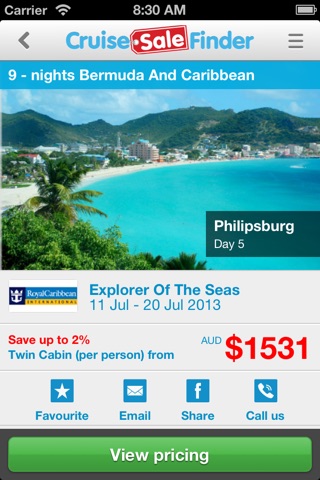 Cruise Sale Finder (NZ) screenshot 3