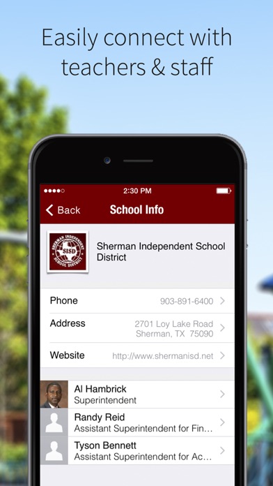 How to cancel & delete Sherman ISD from iphone & ipad 2