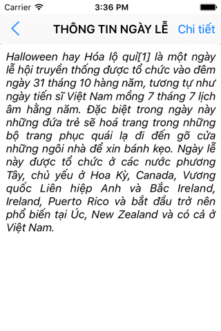Lịch Âm Việt Nam screenshot 4