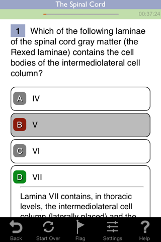 Neuroscience Lippincott's Illustrated Q&A Review screenshot 3