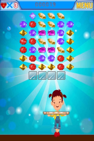 Diamond & Crystals hit and crash : The Break the Ball Super Game - Free screenshot 4