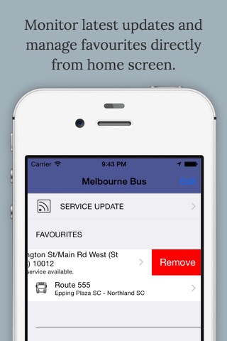 Melbourne Bus screenshot 3