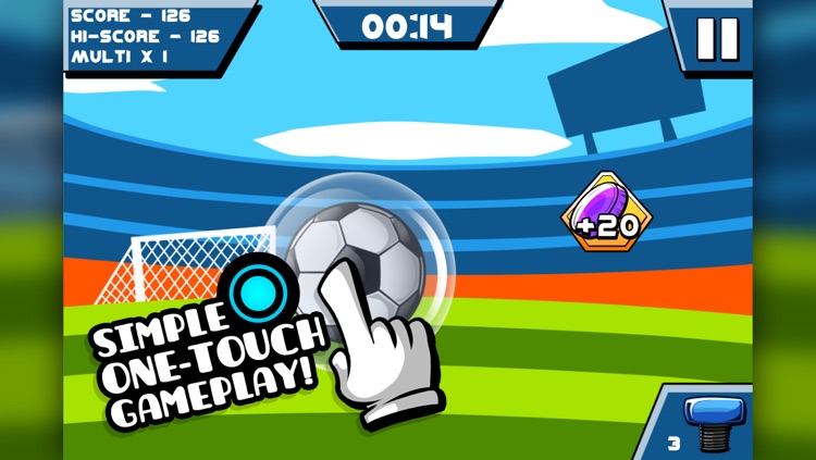 Tap It Up! Juggle and Kick the Soccer Ball
